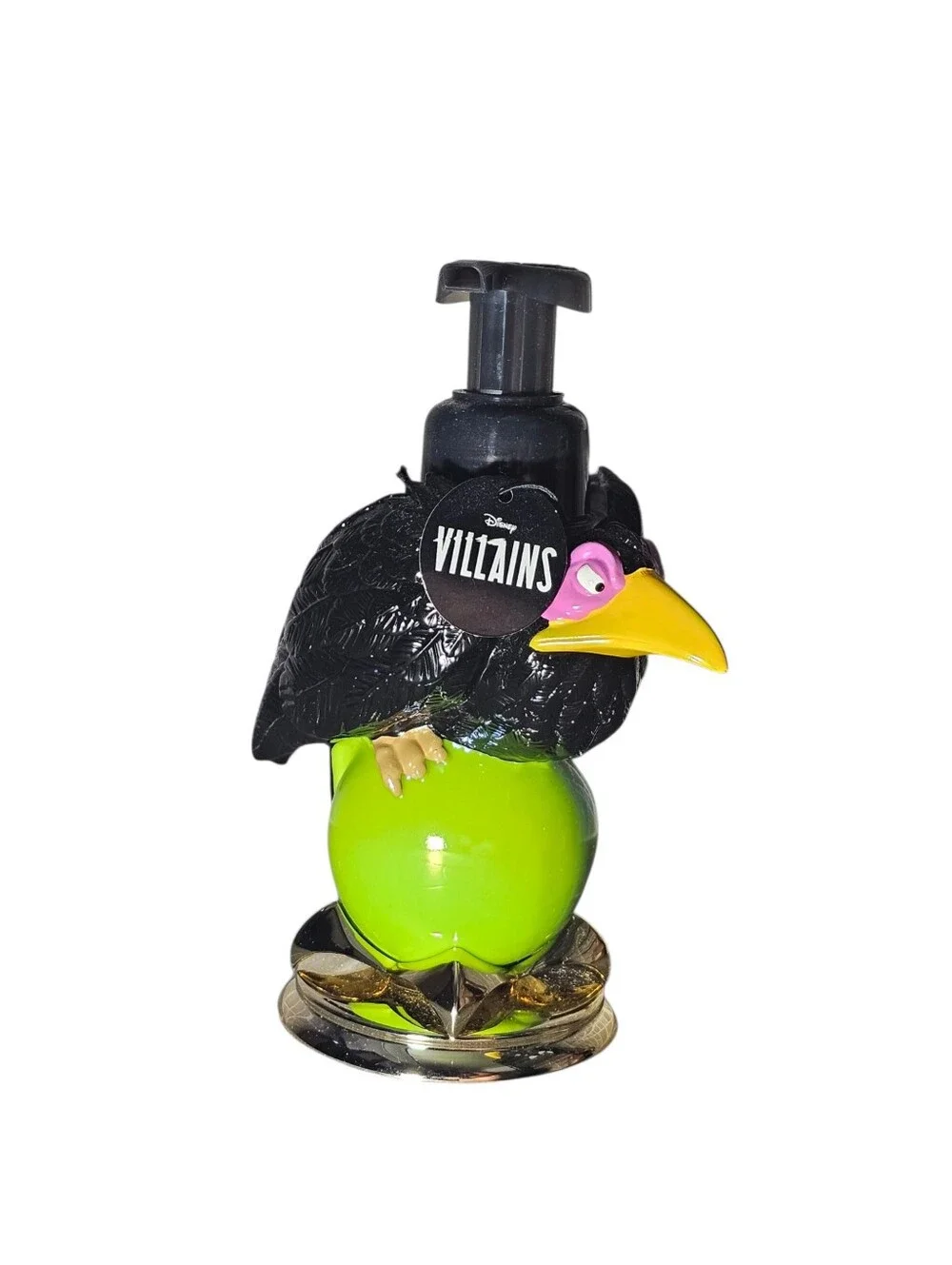 NEW! Bath & Body Works Disney Maleficent Raven Foam Hand Soap Dispenser